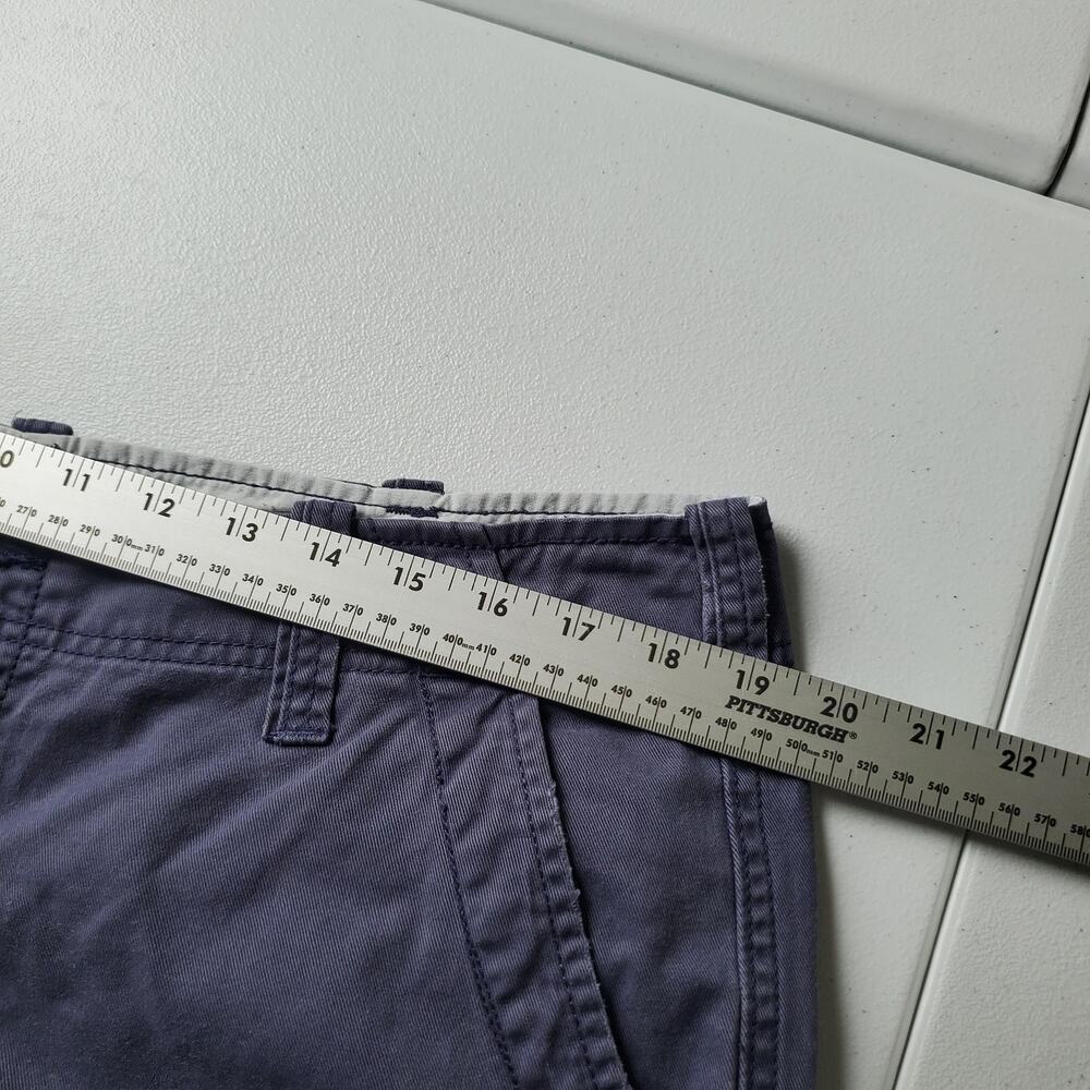 Denim & Supply Ralph Lauren Shorts Mens 38 Blue Cargo Cotton Canvas 11 Inseam - Picture 7 of 8